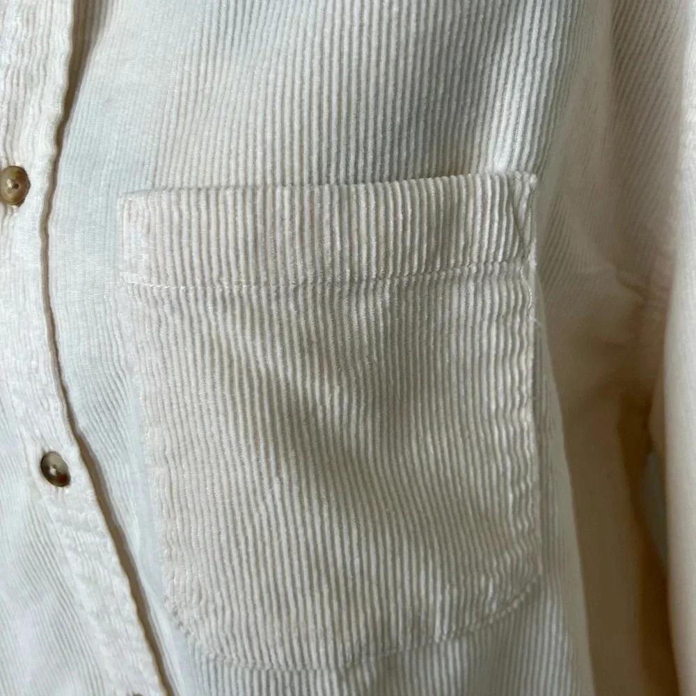 ASOS DESIGN oversized 90s style corduroy shirt Sz S - Picture 3 of 6